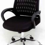 Velco Pro Systems ΚΑΡΕΚΛΑ ΓΡΑΦΕΙΟΥ ΜΑΥΡΗ-ΔΙΑΣΤΑΣΕΙΣ: 59x55x91/111cm