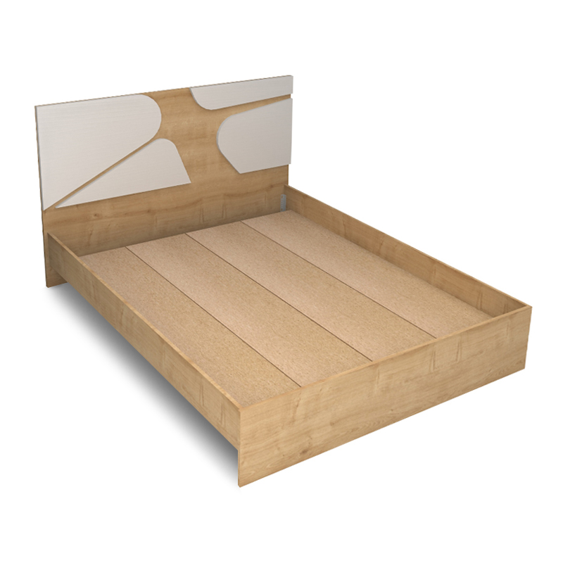 Κρεβάτι Bergamo Megapap χρώμα φυσικό οξιάς 160x200εκ. - Image 2