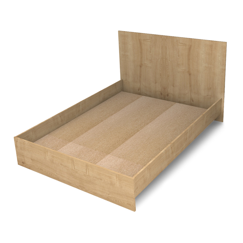 Κρεβάτι Troy Megapap χρώμα φυσικό οξιάς 140x190εκ. - Image 2