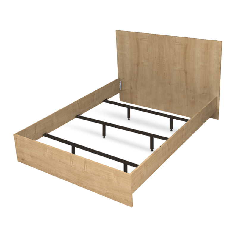 Κρεβάτι Troy Megapap χρώμα φυσικό οξιάς 140x190εκ. - Image 3