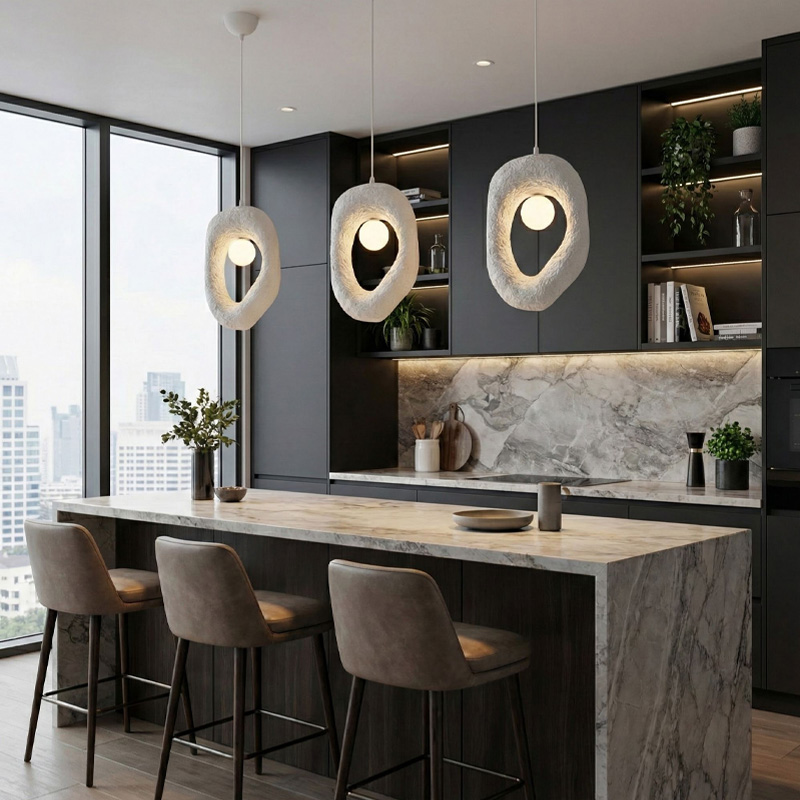 Φωτιστικό οροφής Zoga Megapap G9 fiberglass μονόφωτο χρώμα λευκό 30x12x90εκ. - Image 3