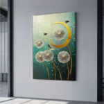 Πίνακας σε καμβά "Wildflowers" Megapap ψηφιακής εκτύπωσης 70x100x3εκ.