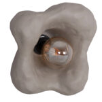 ΕΠΙΤΟΙΧΙΟ ΦΩΤΙΣΤΙΚΟ LUXON HM4701.03M FIBER CEMENT ΣΕ ΓΚΡΙ 28x15x28Υεκ.