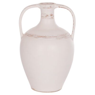 ΔΙΑΚΟΣΜΗΤΙΚΟΣ ΑΜΦΟΡΕΑΣ FEAX HM4676.02L ΛΕΥΚΗ ΤΕΡΑΚΟΤΑ--35x35x58Υεκ.