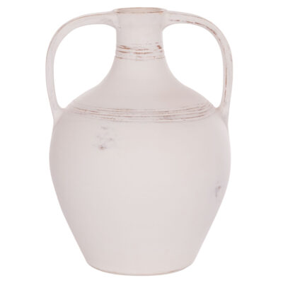 ΔΙΑΚΟΣΜΗΤΙΚΟΣ ΑΜΦΟΡΕΑΣ FEAX HM4676.02S ΛΕΥΚΗ ΤΕΡΑΚΟΤΑ--35x35x48Υεκ.