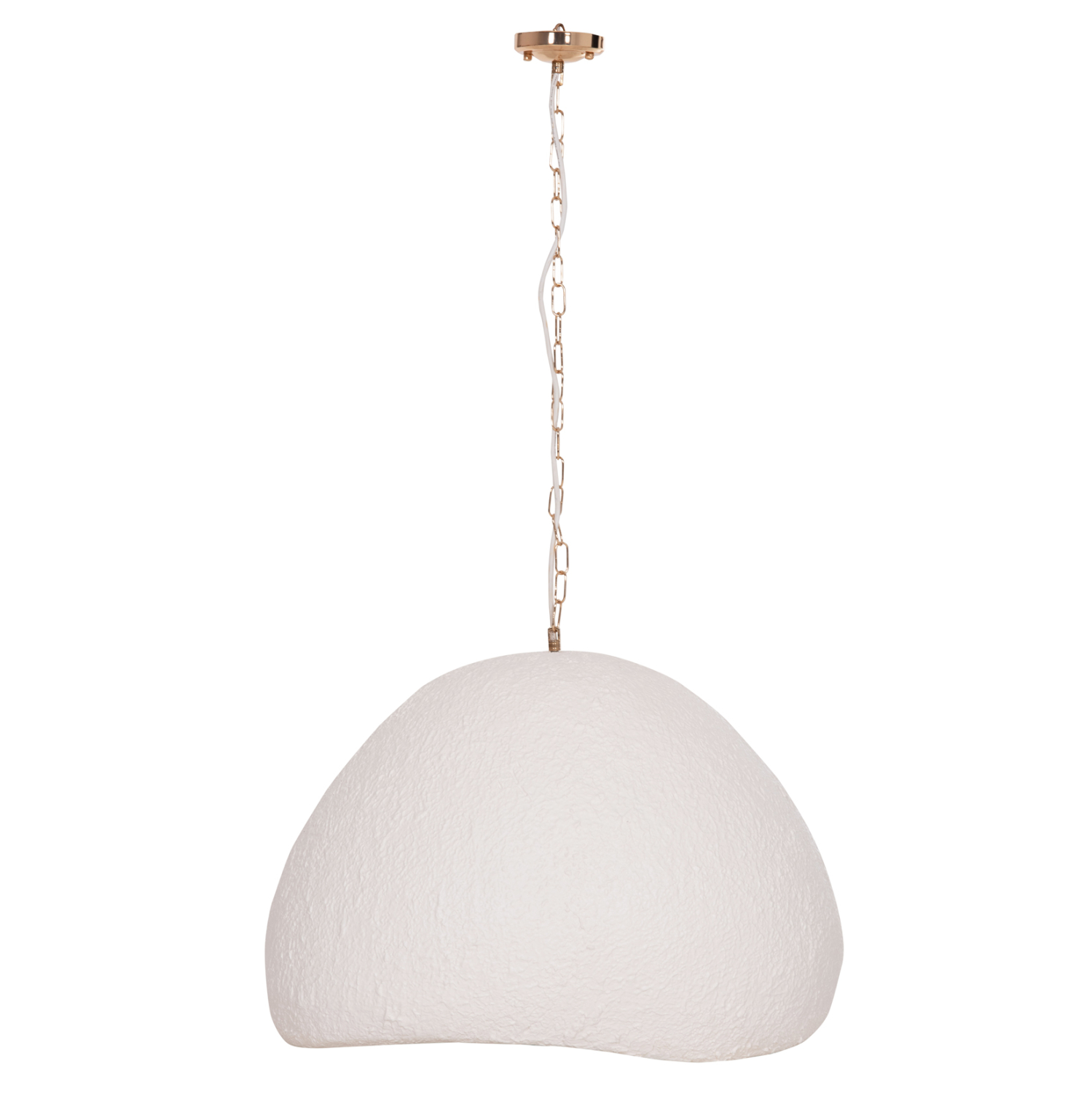 ΦΩΤΙΣΤΙΚΟ ΟΡΟΦΗΣ ΚΡΕΜΑΣΤΟ JAYLEN HM4703.02L FIBER CEMENT ΛΕΥΚΟ 65x55x45Υεκ. - Image 3