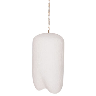 ΦΩΤΙΣΤΙΚΟ ΟΡΟΦΗΣ ΚΡΕΜΑΣΤΟ LOGKY HM4704.02L--FIBER CEMENT ΛΕΥΚΟ 35x35x67Υεκ