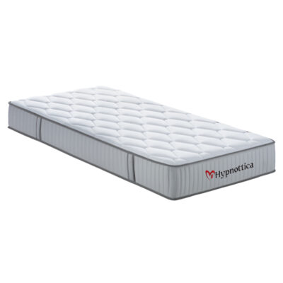 ΣΤΡΩΜΑ ΜΟΝΟ HYPNOTTICA HM748.01 POCKET SPRINGS--ΛΕΥΚΟ 90x190x25Υεκ.