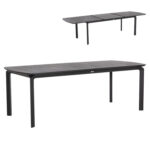 ΤΡΑΠΕΖΙ ΕΠΕΚΤΕΙΝΟΜΕΝΟ SYMPO HM6415.01 ΓΚΡΙ ΑΛΟΥΜΙΝΙΟ 220-300x100x75Υεκ