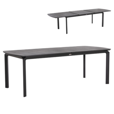 ΤΡΑΠΕΖΙ ΕΠΕΚΤΕΙΝΟΜΕΝΟ SYMPO HM6415.01 ΓΚΡΙ ΑΛΟΥΜΙΝΙΟ 220-300x100x75Υεκ