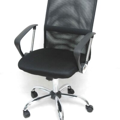 Velco Pro Systems ΚΑΡΕΚΛΑ ΓΡΑΦΕΙΟΥ ΜΑΥΡΗ -ΔΙΑΣΤΑΣΕΙΣ: 57x50x90/110cm