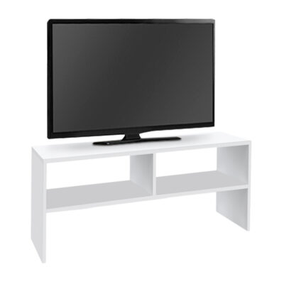 Έπιπλο τηλεόρασης Beirut Megapap χρώμα λευκό 80x30x40εκ.