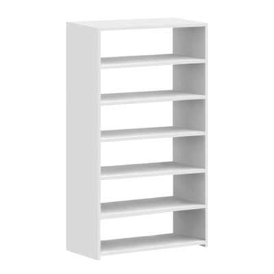 Παπουτσοθήκη Goya Megapap χρώμα λευκό 70x30x120εκ.