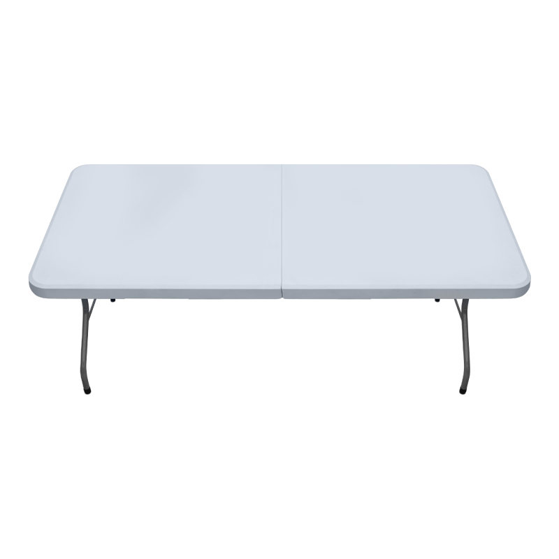 Τραπέζι catering - συνεδρίου Capri Megapap πτυσσόμενο - βαλίτσα χρώμα λευκό του πάγου 152x70x74εκ. - Image 5