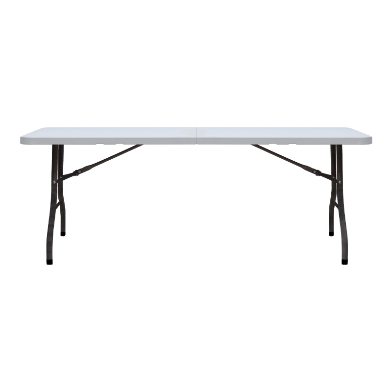 Τραπέζι catering - συνεδρίου Capri Megapap πτυσσόμενο - βαλίτσα χρώμα λευκό του πάγου 183x76x74εκ. - Image 4