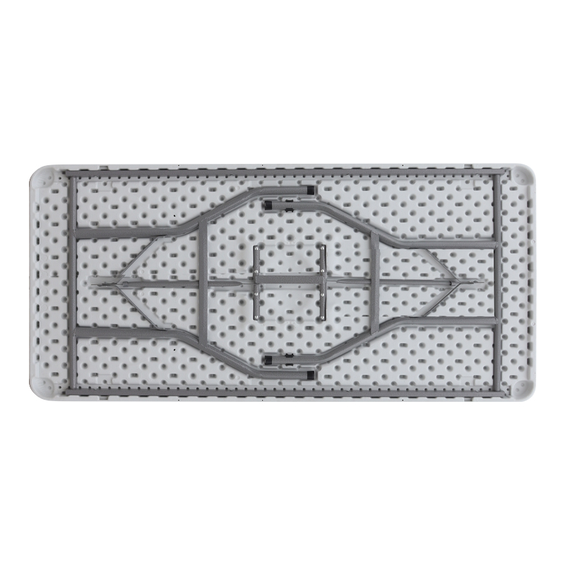 Τραπέζι catering - συνεδρίου Capri Megapap πτυσσόμενο - μονοκόμματη επιφάνεια χρώμα λευκό του πάγου 152x76x74εκ. - Image 6