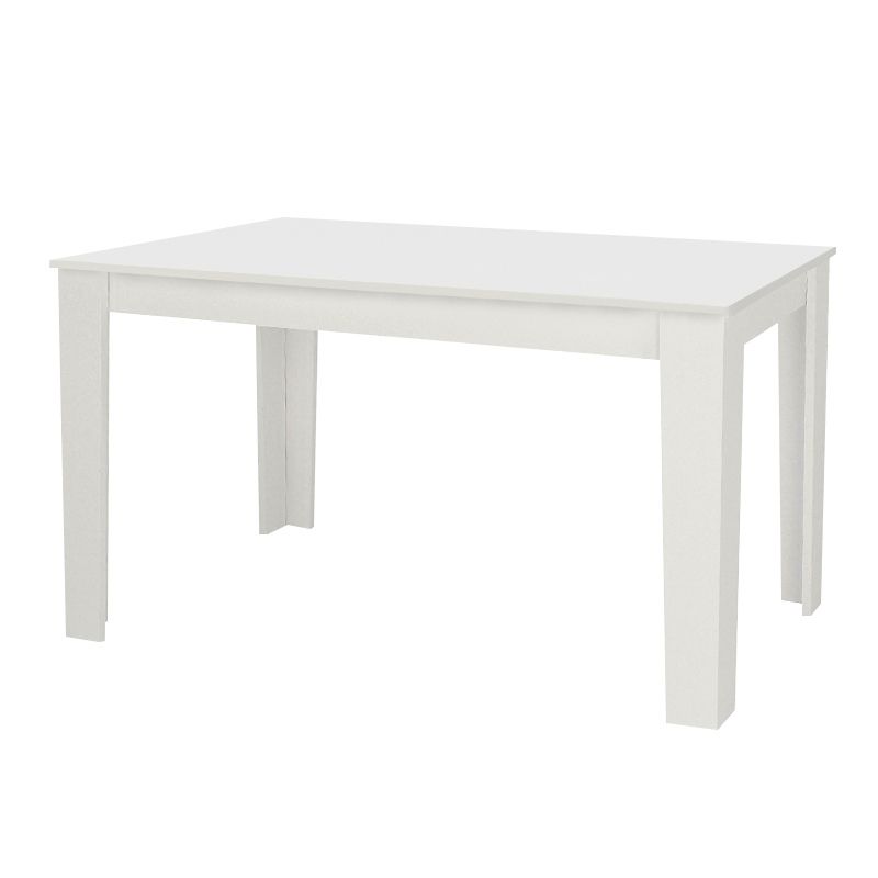 Σετ τραπεζαρία 5τμχ Darlen - Nova Megapap χρώμα λευκό 125x72x74εκ. - Image 3