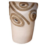 ΕΠΙΤΡΑΠΕΖΙΟ ΔΙΑΚΟΣΜΗΤΙΚΟ ΒΑΖΟ DEAN HM4677.02L ΤΕΡΑΚΟΤΑ ΣΕ ΚΡΕΜ--Φ22x33Υεκ.