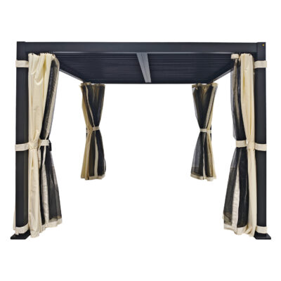 ΚΟΥΝΟΥΠΙΕΡΑ-ΚΟΥΡΤΙΝΑ QUITO HM6613 ΓΙΑ ΠΕΡΓΚΟΛΕΣ 3X3X2,4μ