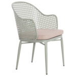 ΠΟΛΥΘΡΟΝΑ ΑΛΟΥΜΙΝΙΟΥ OREGO HM6268.06 ΦΥΣΤΙΚΙ-ΜΑΞΙΛΑΡΙ ΜΠΕΖ 56x59x81Υεκ.