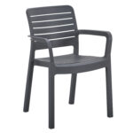 ΠΟΛΥΘΡΟΝΑ ΕΞΩΤ.ΧΩΡΟΥ FLAN HM6369.10 ΓΚΡΙ ΠΟΛΥΠΡΟΠΥΛΕΝΙΟ 57x56x82.5Yεκ.