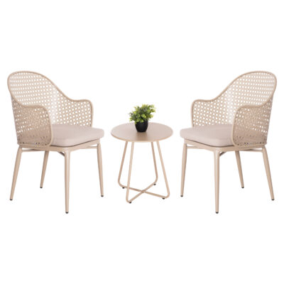 ΣΕΤ LOUNGE 3TMX ΕΞ.ΧΩΡΟΥ OREGO HM21107.03 ΑΛΟΥΜΙΝΙΟ & ΜΕΤΑΛΛΟ ΣΕ ΚΑΠΟΥΤΣΙΝΟ