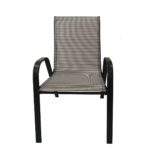 Velco ΚΑΡΕΚΛΑ ΜΕΤΑΛΛΙΚΗ ΑΝΘΡΑΚΙ ΜΕ ΜΠΡΑΤΣΑ ΤΕΧΤ 2x1 - ΔΙΑΣΤΑΣΕΙΣ: W55,5xD70xH42/95cm