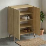 Παπουτσοθήκη Luce Megapap χρώμα sapphire oak 70x35x85εκ.