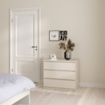 Naia συρταριέρα με 3 συρτάρια 77x50x70,1εκ. Cashmere