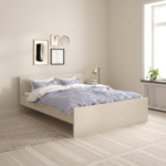 Naia κρεβάτι διπλό 166x206,6x80εκ. ( για στρώμα 160x200εκ. ) Cashmere