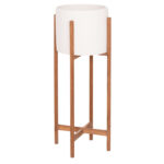 ΓΛΑΣΤΡΑ ΕΣΩΤ.ΧΩΡΟΥ RENTIL HM4684.02L FIBER CEMENT ΧΡΩΜΑ ΛΕΥΚΟ--ΒΑΣΗ TEAK Φ27x66Υεκ