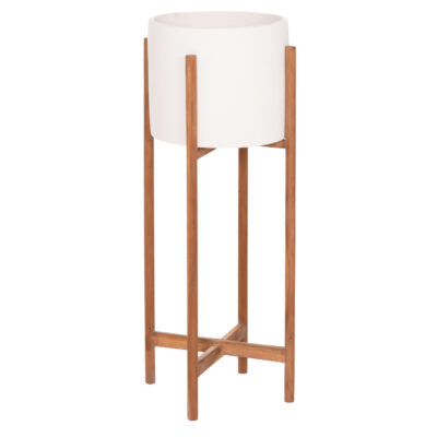 ΓΛΑΣΤΡΑ ΕΣΩΤ.ΧΩΡΟΥ RENTIL HM4684.02L FIBER CEMENT ΧΡΩΜΑ ΛΕΥΚΟ--ΒΑΣΗ TEAK Φ27x66Υεκ