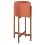 ΓΛΑΣΤΡΑ ΕΣΩΤ.ΧΩΡΟΥ RENTIL HM4684.08S FIBER CEMENT ΧΡΩΜΑ ΤΕΡΑΚΟΤΑ--ΒΑΣΗ TEAK Φ27x56Υ