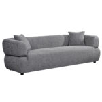 ΚΑΝΑΠΕΣ 3-ΘΕΣΙΟΣ ARCTIS HM3327.01 ΓΚΡΙ ΥΦΑΣΜΑ 229x88x68Υεκ.