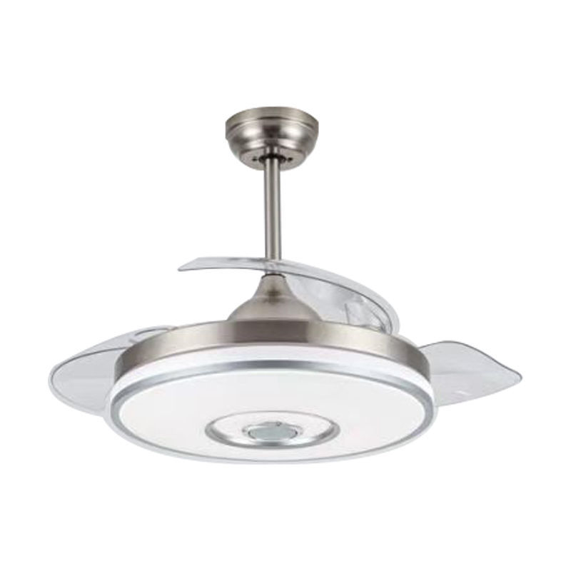 Ανεμιστήρας Οροφής PRCF-80682 Primo DC 42'' 106εκ. Με Τηλεχειριστήριο 1Φως LED 3Φτερά Ασημί