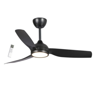 Ανεμιστήρας Οροφής PRCF-80728 PRIMO 52'' 132εκ. Με Τηλεχειριστήριο 1 Φως LED 3Φτερά IP66 με WiFi Μαύρος
