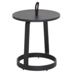 ΤΡΑΠΕΖΙ ΒΟΗΘΗΤΙΚΟ ΕΞ.ΧΩΡΟΥ MINO HM6432.01 ΑΛΟΥΜΙΝΙΟ & ΣΧΟΙΝΙ ΓΚΡΙ Φ47x53Υεκ