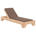 ΞΑΠΛΩΣΤΡΑ ΜΕ ΜΑΞΙΛΑΡΙ ΚΟΡΙΝΟΣ HM10775.04T ΞΥΛΟ ΠΕΥΚΟΥ--TEXTILENE ΜΟΚΑ 79x204x77Υεκ