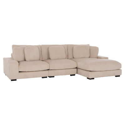ΚΑΝΑΠΕΣ ΔΕΞΙΑ ΓΩΝΙΑ CRANFIELD HM3287.02R ΜΠΕΖ ΡΙΓΕ ΥΦΑΣΜΑ 315x167(γωνία)x67Υεκ.