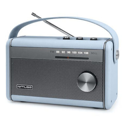 Ραδιόφωνο M-098VB MUSE Μπαταρίας-Ρεύματος με Bluetooth Μπλε